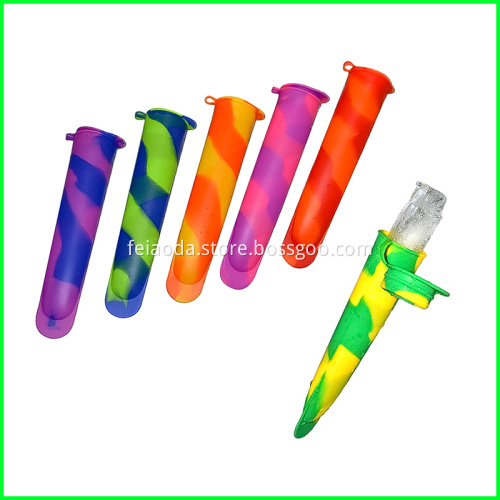 Wholesale Silicone Ice Sticks Maker with Lid